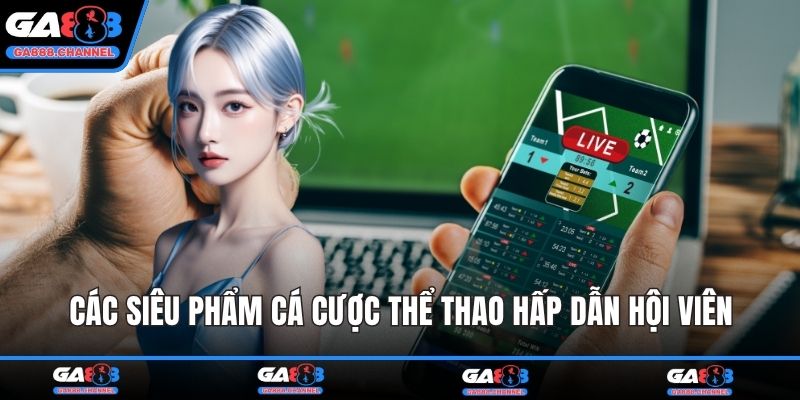 Các siêu phẩm cá cược thể thao hấp dẫn hội viên