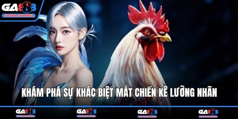 Khám phá sự khác biệt mắt chiến kê lưỡng nhãn