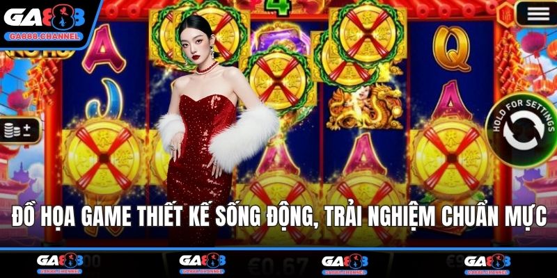 Đồ họa game thiết kế sống động, trải nghiệm chuẩn mực
