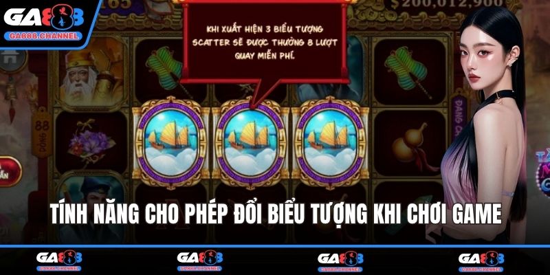 Tính năng cho phép đổi biểu tượng khi chơi game